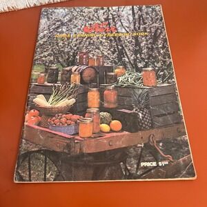 Vintage 1977 Kerr Home Canning and Freezing Book Recipe Guide Softcover
